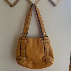 Tiganello Mustard Yellow Shoulder Bag